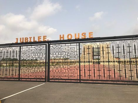 Ghana’s seat of Government has been re-christened ‘Jubilee House’.