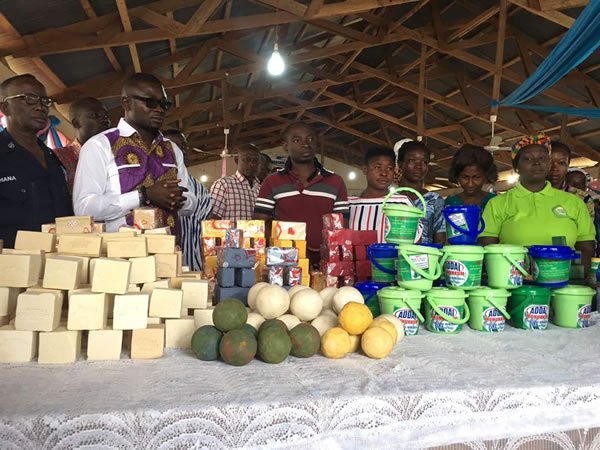 Techiman North District Assembly holds Soap making workshop for 54 women