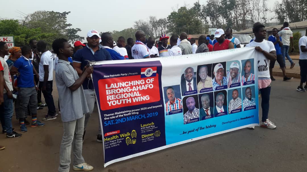 LIVE PICTURES: Brong Ahafo Regional Youth Wing Launch