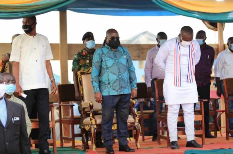 President Akufo Addo Outdoors and Endorses Asunafo South NPP Parliamentary Candidate at Sankore and Kukuom